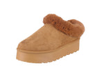 WOMAN'S SHOES TASMAN SLIPPER TAN SUEDE SOLID-2