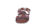KID'S SHOES TAN PU LEATHER SANDALS STANDOUT-20K