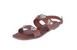 KID'S SHOES TAN PU LEATHER SANDALS STANDOUT-20K