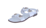 KID'S SHOES WHITE PU LEATHER SANDALS STANDOUT-20K