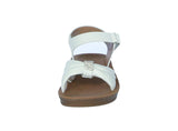 BABY'S SHOES WHITE PU/RHINESTONE SANDAL TAMERA-36A