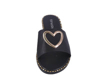 WOMAN'S SHOES BLACK PU SANDALS TERESA-13