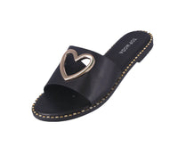 WOMAN'S SHOES BLACK PU SANDALS TERESA-13