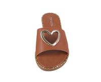 WOMAN'S SHOES PU TAN SANDALS TERESA-13