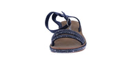 KID'S SHOES BLACK STONE/PU LEATHER SANDALS TYSON-24K