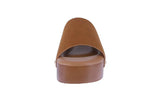 WOMAN'S SHOES TAN NUB PLATFORM SANDAL UMA-1