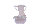 WOMAN'S SHOES NUDE PAT/CLEAR GLITTER HEELS VENUS-29