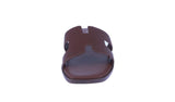 WOMAN'S SHOES BROWN PU LEATHER SANDALS VESTA-2