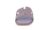 WOMAN'S SHOES NUDE PU LEATHER SANDALS VESTA-2