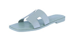 WOMAN'S SHOES MINT PU LEATHER SANDALS VESTA-2