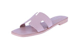 WOMAN'S SHOES PINK PU LEATHER SANDALS VESTA-2