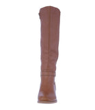 WOMAN'S SHOES TAN PU BOOTS VINE-77