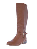 WOMAN'S SHOES TAN PU BOOTS VINE-77