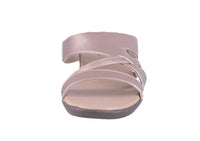 WOMAN'S SHOES ROSE GOLD WEDGE PU LEATHER MARTHA-33