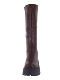 WOMAN'S SHOES BROWN PU BOOTS WILDER-16