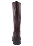 WOMAN'S SHOES BROWN PU BOOTS WILDER-16