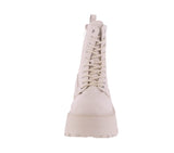 WOMAN'S SHOES IVORY PU BOOTIES WILDER-1