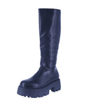 WOMAN'S SHOES BLACK PU BOOTS WILDER-16