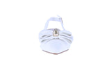 WOMAN'S FLATS WHITE PU LEATHER YASMIN-95