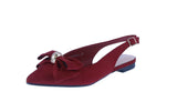 WOMAN'S FLATS WINE SUEDE YASMIN-95