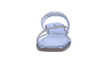 WOMAN'S SHOES SILVER GLITTER PU/STONE YUKON