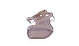 WOMAN'S SHOES NUDE PU LEATHER SANDALS ZITA-50