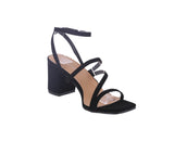 WOMAN'S SHOES BLACK NUB HEELS ALI-6