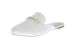 WOMAN'S SHOES IVORY PU LEATHER CASUAL FLATS BELLEN-1