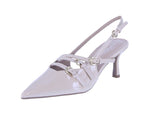 WOMAN'S HEELS BEIGE PAT BETTY-72