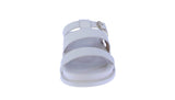 WOMAN'S SHOES IVORY PU SANDALS CARLIN-1