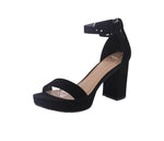 WOMAN'S SHOES BLACK NUB HEELS CENTURY