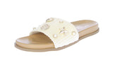WOMAN'S SHOES IVORY RAFFIA SANDALS DANIELA-1