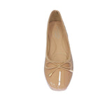 WOMAN'S BALLERINA FLATS CAMEL PAT DOROTHY-1