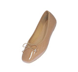 WOMAN'S BALLERINA FLATS CAMEL PAT DOROTHY-1