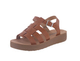 WOMEN'S SHOES TAN PU SANDALS EASILY-2