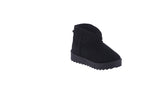 BABY'S SHOES SUEDE BLACK BOOTIES EFRON-20A