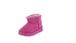 BABY'S SHOES SUEDE FUCHSIA BOOTIES EFRON-20A