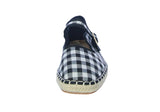 WOMAN'S SHOES BLACK CAN/RAFFIA SHOES FALLON-1