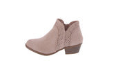 KID'S SHOES BLUSH SUEDE BOOTIES HEBE-17K