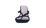 WOMAN'S SHOES BLACK NUB HEELS LUCK-1