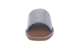 WOMAN'S SHOES SILVER PU/GLITTER SANDALS MEDUSA-56