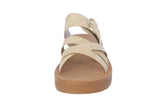 WOMAN'S SHOES BEIGE NUB SANDALS OTTO-22