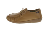 WOMAN'S SHOES TAN PU DOCKSIDE 120