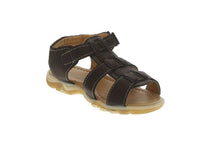 KID'S SHOES BROWN PU/LEATHER SANDALS 212K