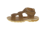 KID'S SHOES TAN PU/LEATHER SANDALS 212K