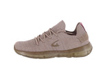 WOMAN'S SHOES DUSTY BEIGE MESH/FABRIC TENNIS SNEAKERS 22036L