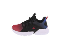 KID'S SHOES BLACK/BLUE/RED MESH/FABRIC TENNIS SNEAKERS 23001K