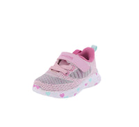 BABY'S SHOES PINK/FUCHSIA/BLUE MESH FABRIC TENNIS 24002I-18