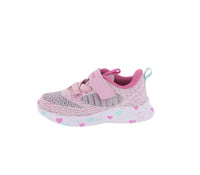 BABY'S SHOES PINK/FUCHSIA/BLUE MESH FABRIC TENNIS 24002I-18