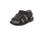 KID'S SHOES BROWN PU/LEATHER SANDALS 261F